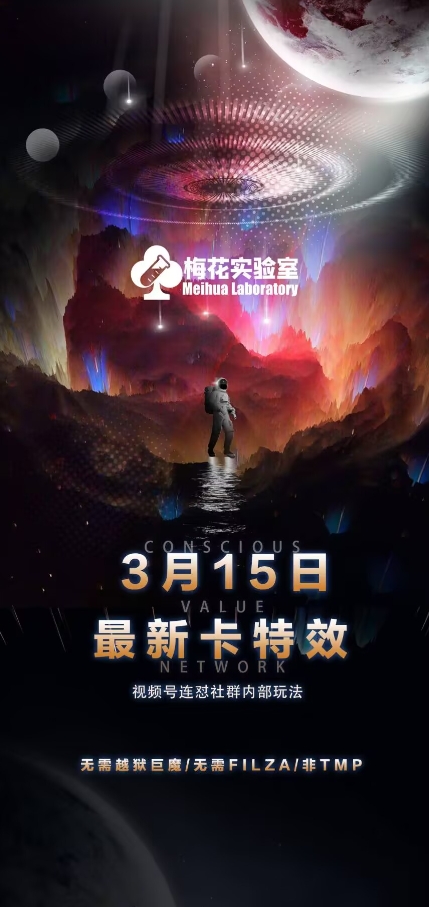 梅花实验室视频号连怼玩法-3月15日最新卡特效技术(无需越狱、巨魔、tmp)-项目创薪
