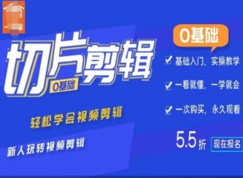 0基础IP切片剪辑，轻松学会视频剪辑，新人玩转视频剪辑-项目创薪