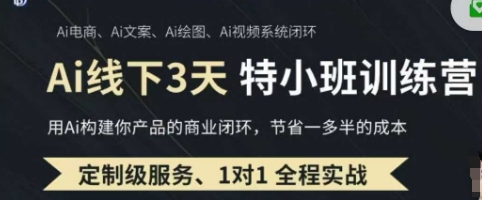 AI实操培训第20-21期线下，0基础保姆级教程，3月最新整理，企业获客、降本增效、打造超级个体-项目创薪