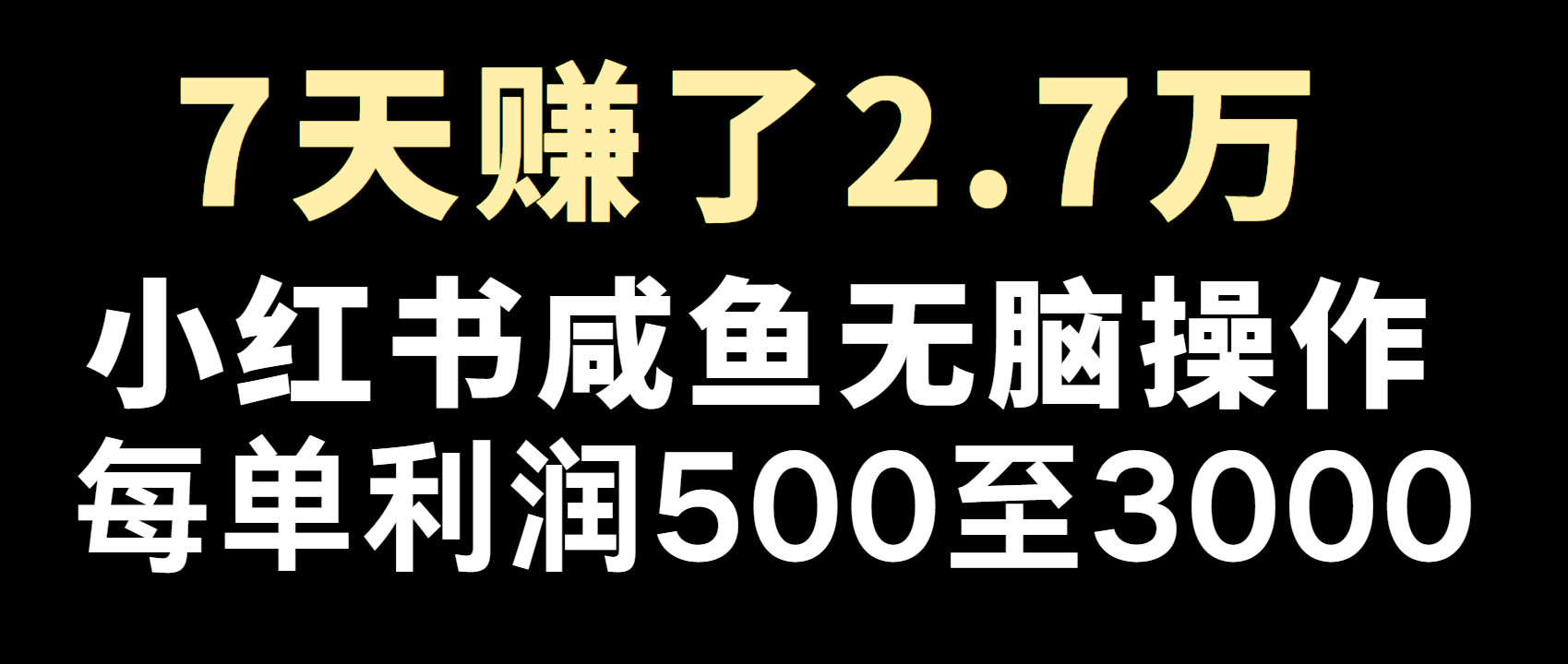 全网首发，7天赚了2.6万，2025利润超级高！-项目创薪