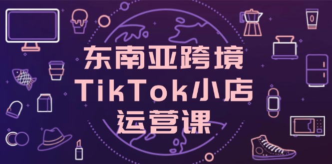 东南亚跨境TikTok小店运营课，掌握店铺设置与流量转化核心技巧-项目创薪