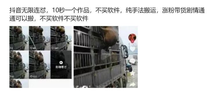 抖音无限连怼，10秒一个作品不买软件，纯手法搬运，涨粉带货剧情通通可以搬-项目创薪