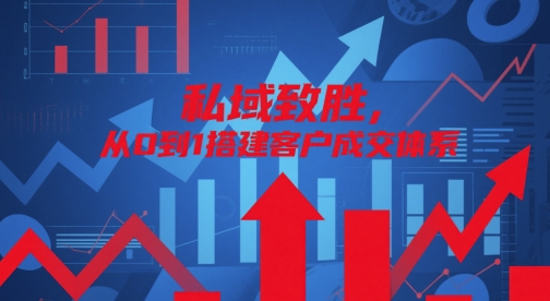 私域致胜，从0到1搭建客户成交体系-项目创薪