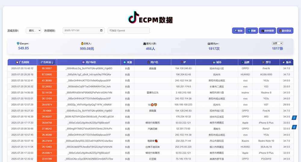 抖音小游戏，日赚2000＋2025最火赛道-项目创薪