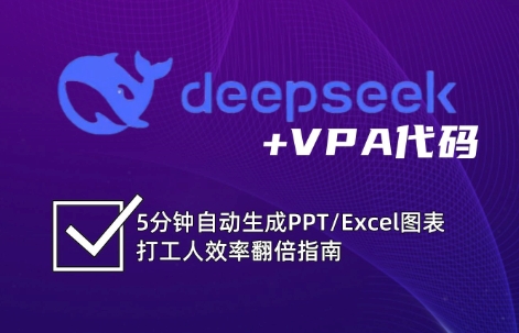 DeepSeek从入门到精通：解锁Excel和VBA高效办公新技能-项目创薪
