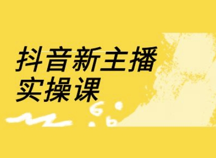 抖音新主播实操课，直播间流量运营线上实操课(18节)-项目创薪