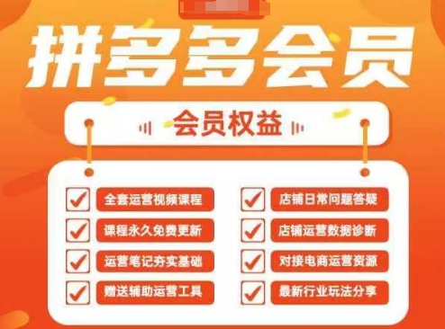 2025拼多多运营实战课，40节全流程教学，覆盖拼多多运营全链路-项目创薪