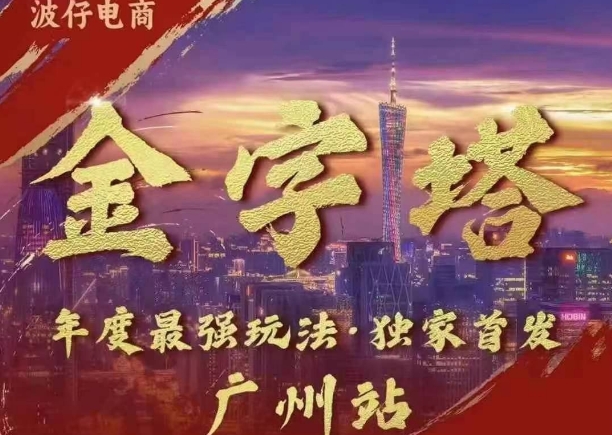 波仔电商·线下课ppt-10月30号，金字塔玩法 3天极速起量，88页ppt，3天起量!-项目创薪