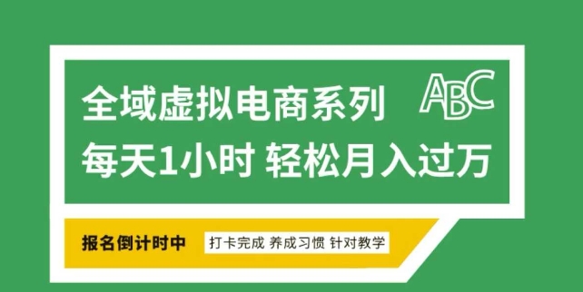 全域虚拟电商变现系列，通过平台出售虚拟电商产品从而获利-项目创薪