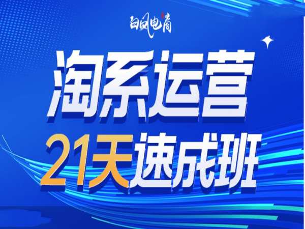 淘系运营21天速成班35期，年前最后一波和2025方向-项目创薪