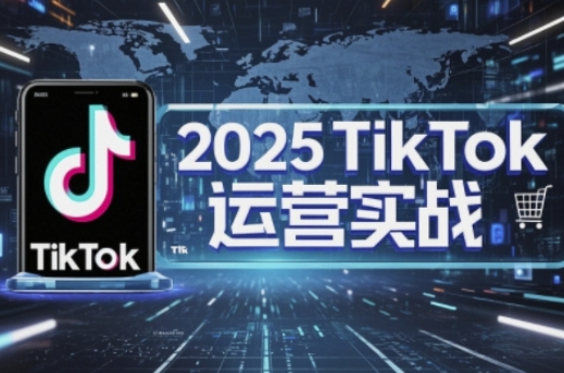 2025TikTok电商运营，掌握TikTok店铺运营核心技巧，实现低成本高转化-项目创薪